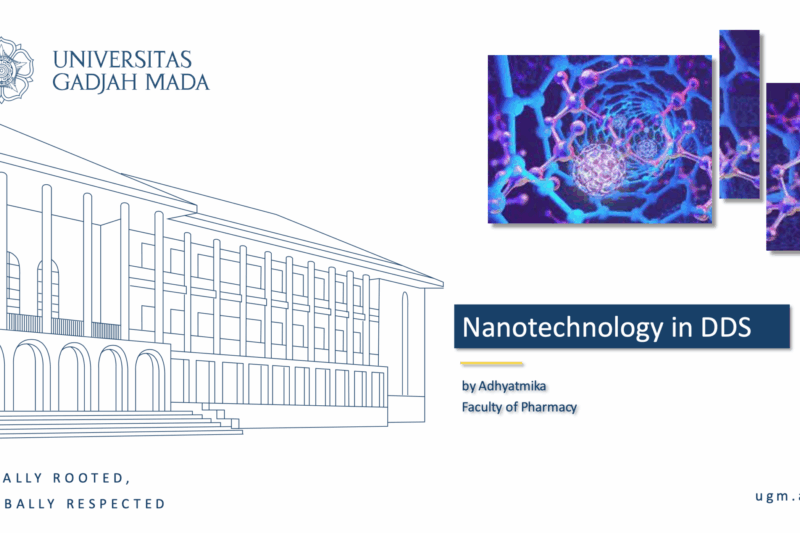 Kuliah Pakar Bersama Dr. Adhyatmika, M.Biotech., Apt.: Hilirisasi Riset Farmasi Menuju Produk Inovatif Berbasis Nanoteknologi