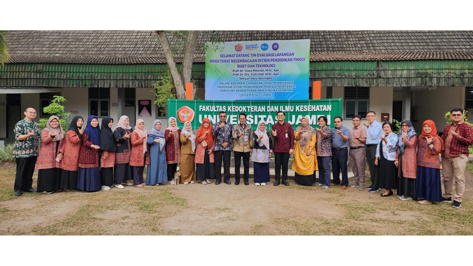Jurusan Farmasi Fakultas kedokteran dan Ilmu Kesehatan Universitas Jambi Terima Izin Pendirian Program Studi Profesi Apoteker