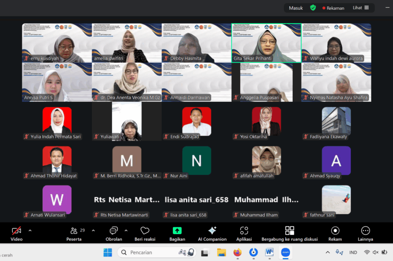 FKIK UNJA Tekankan Peran Fasilitator dan Refleksi dalam IPE
